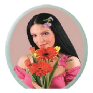 Porcelain Portrait Oval